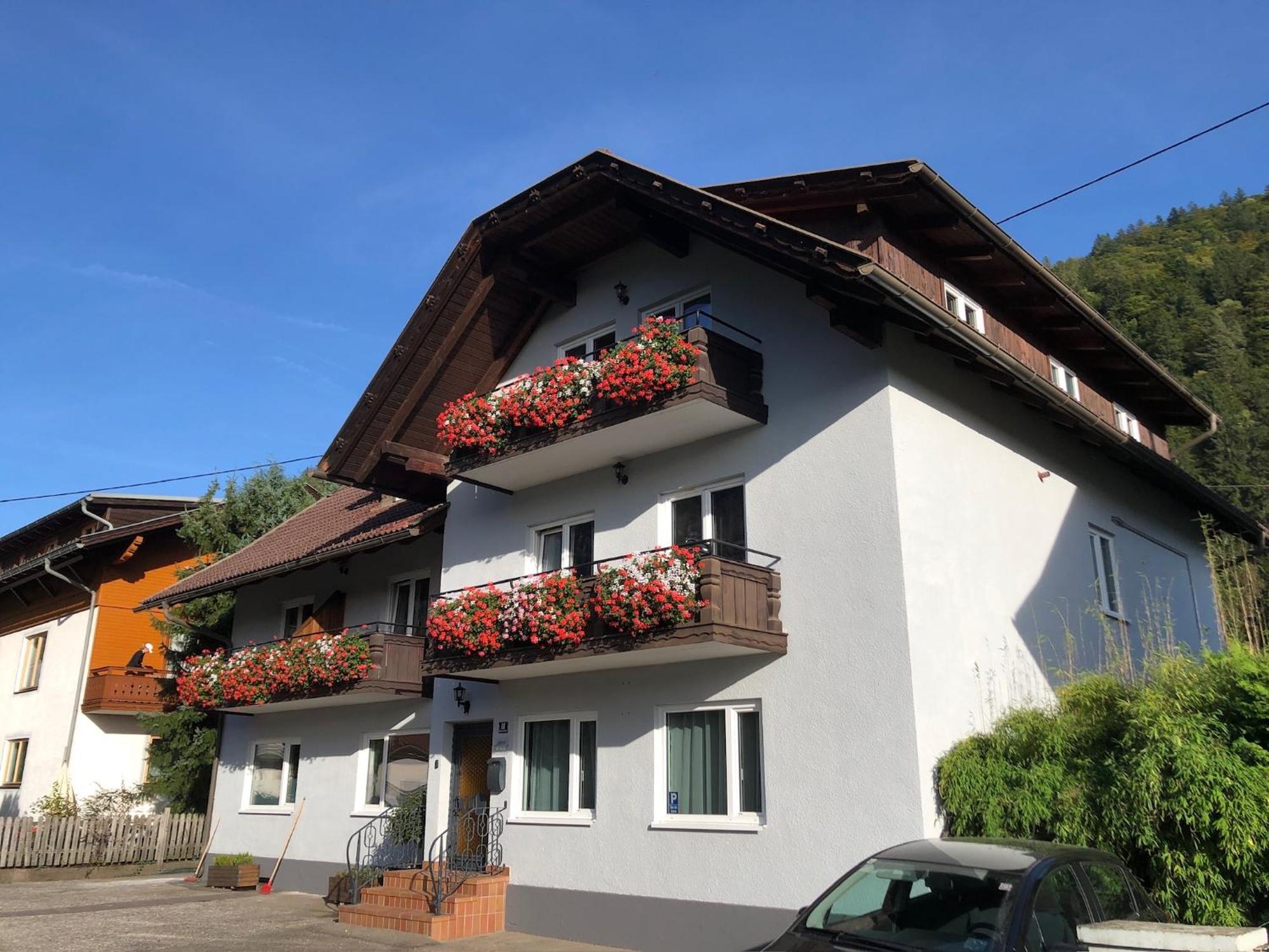 Appartement Zirbenduft Ferienhaus Fuenf Sinne Döbriach Eksteriør bilde